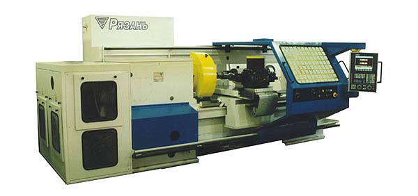 Загальний вигляд токарного верстата з ЧПУ 16М30Ф3 Загальний вигляд токарного верстата з ЧПУ 16М30Ф3